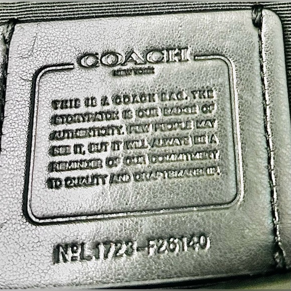 Coach Pebbled Leather Brooke Carryall Purse - Picture 2 of 9